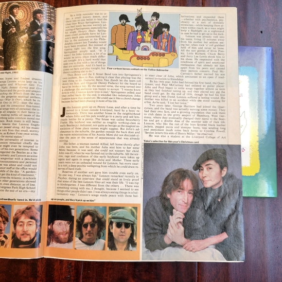 Copy Vtg 1980 John Lennon Time Magazine When the Music Died December 22, 1980 - Picture 9 of 14